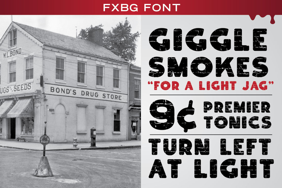 FXBG font